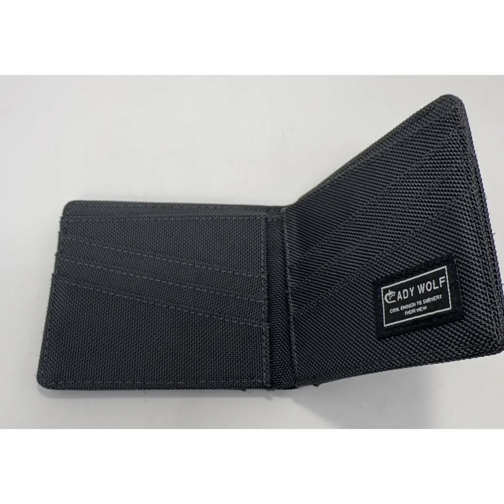 Cadywolf Tactical Style Bifold Wallet Rdf